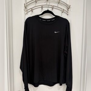 Nike Black Dri-Fit Running Top, Size 2X